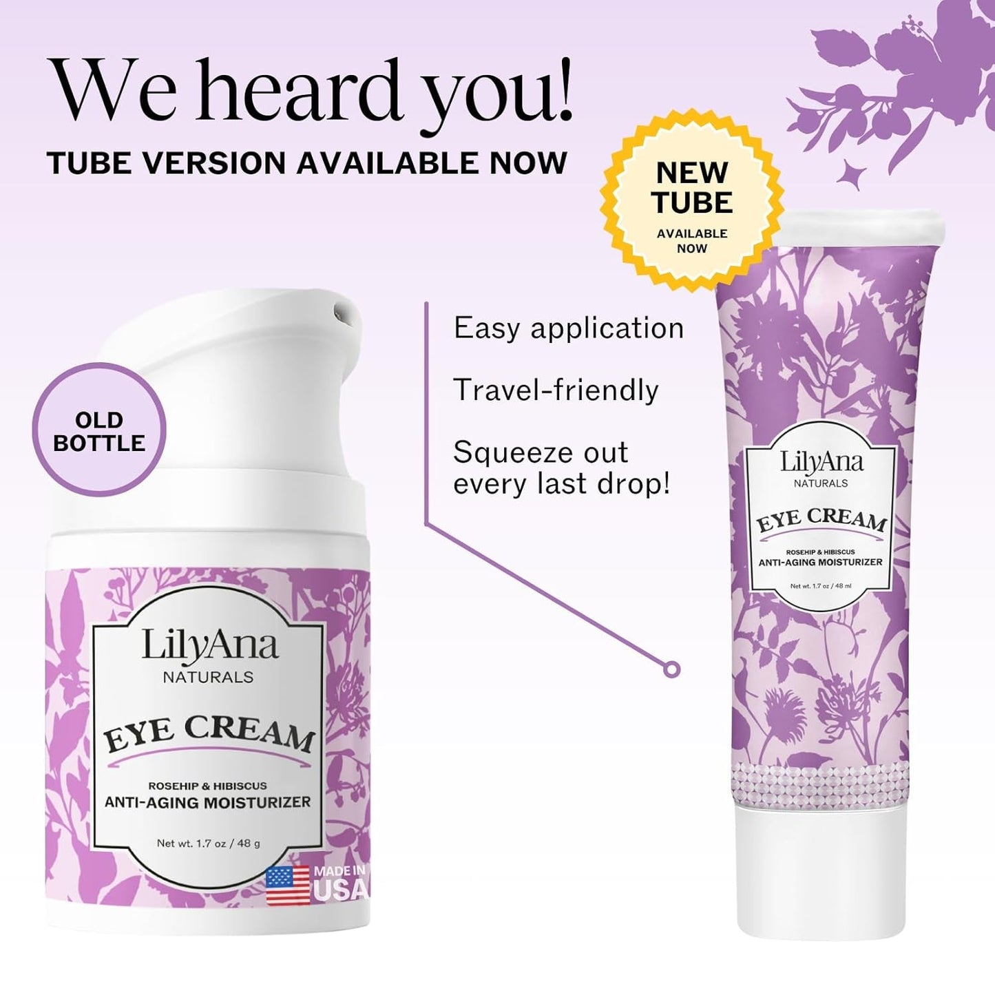 Moisturizing Anti Aging Eye Cream 48g