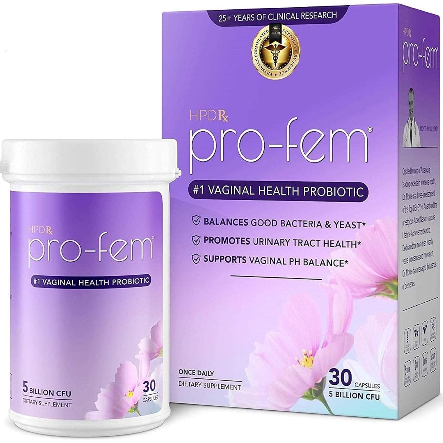 Natural Vaginal Probiotic Capsules for pH Balance & Relief - Mycosmeticslondon