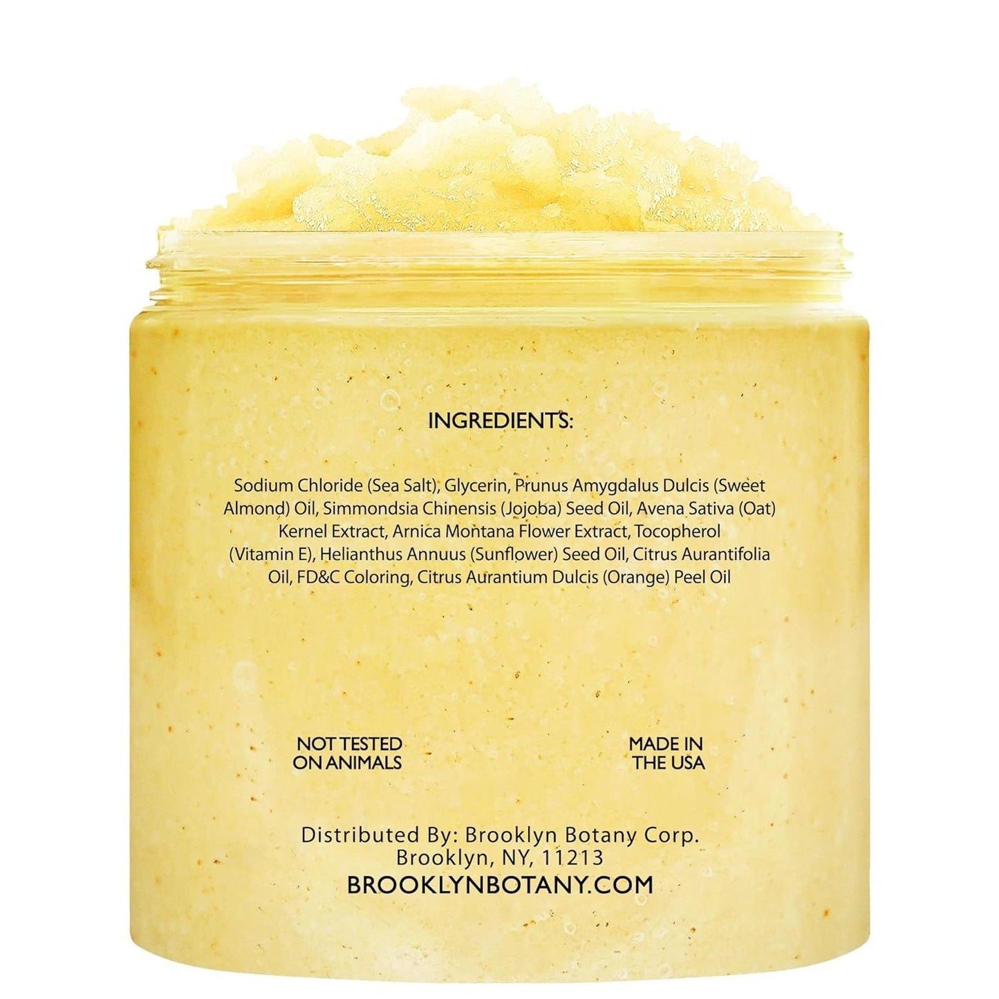 Natural Orange Exfoliating Body Scrub