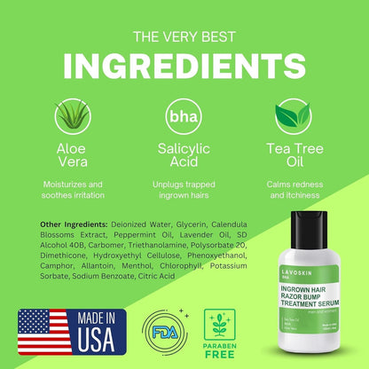 Gentle Tea Tree Ingrown Hair Serum 120ml