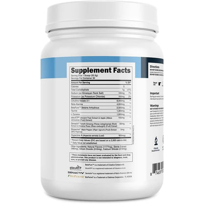 Natural Pre Workout Supplement for Energy and Endurance