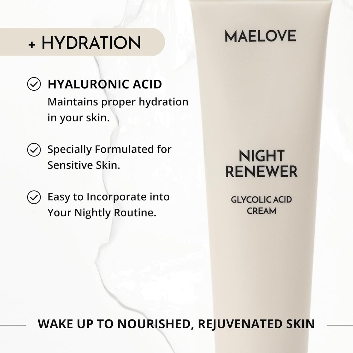 Gentle Exfoliating Night Cream for Sensitive Skin