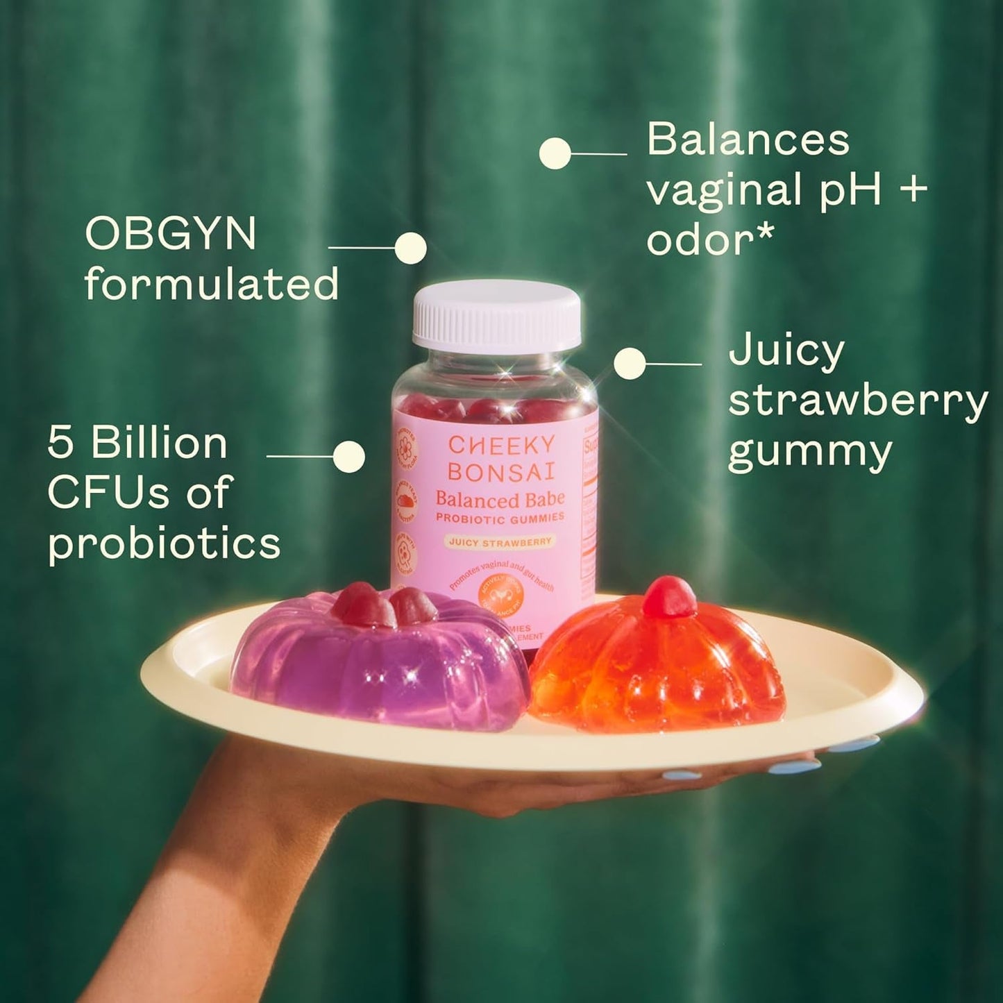 Women's Probiotic Gummies for Vaginal Health