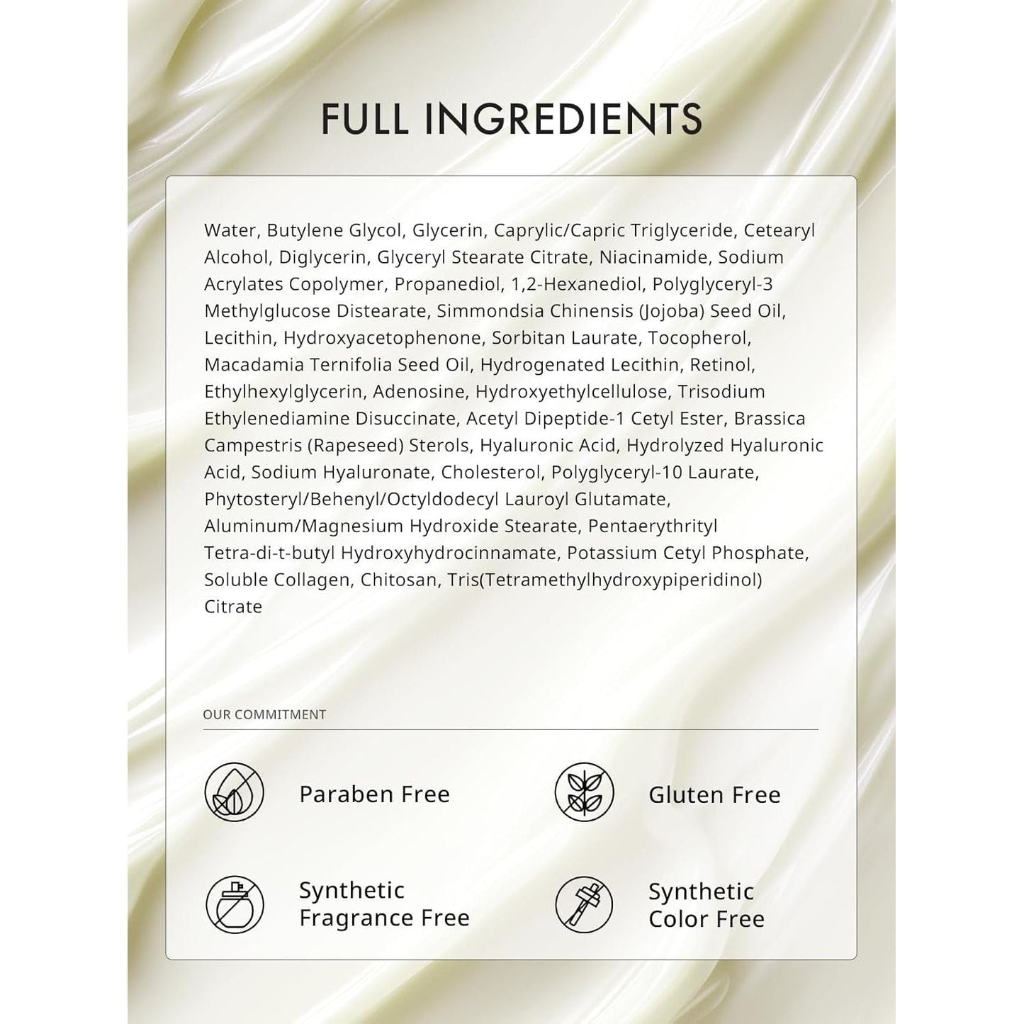 Anti Aging Neck Cream 50ml - Retinol Moisturizing Firming Serum