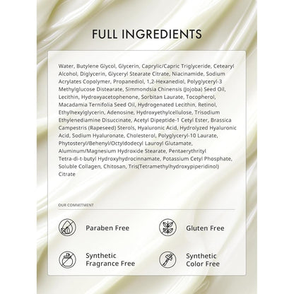 Anti Aging Neck Cream 50ml - Retinol Moisturizing Firming Serum