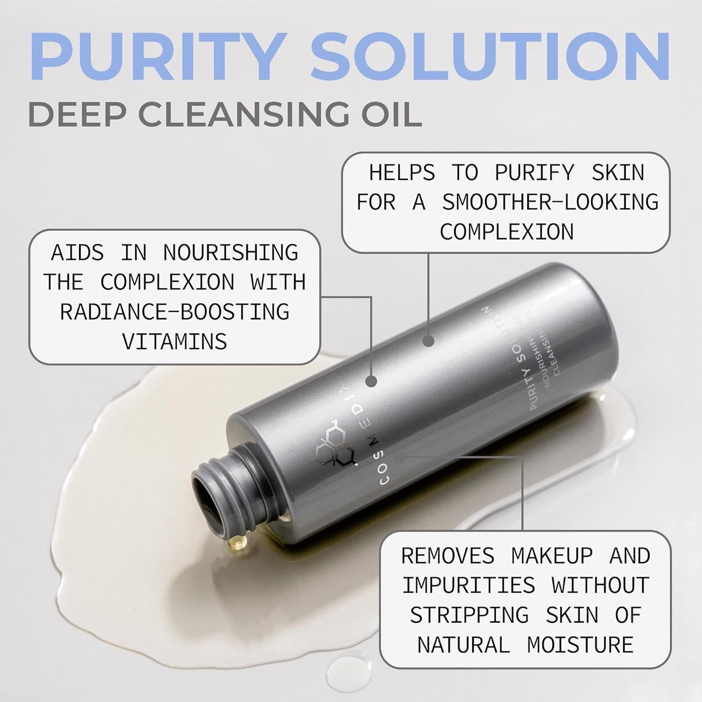 Natural Deep Cleansing Oil For Sensitive Skin