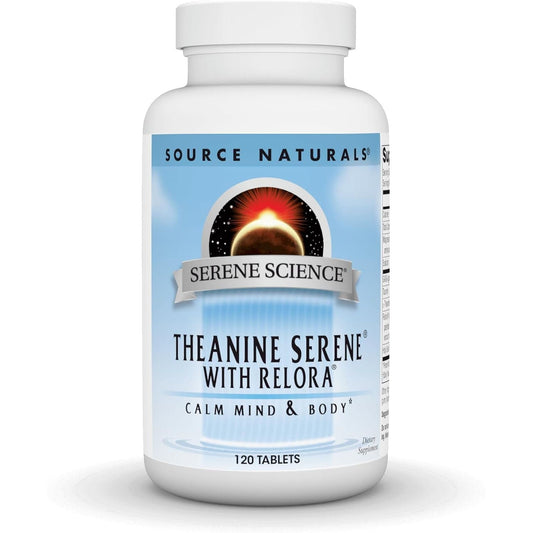 Natural Stress Relief Tablets with Theanine & Relora - Mycosmeticslondon