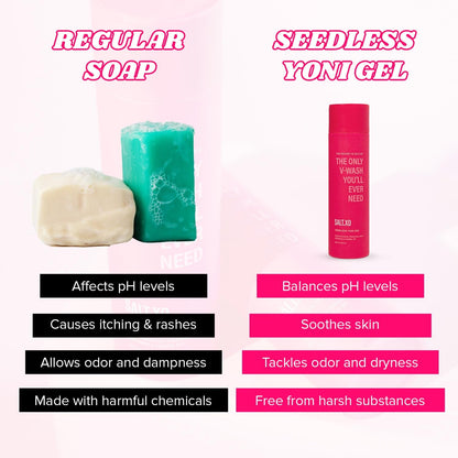 Natural pH Balanced Vaginal Wash Gel