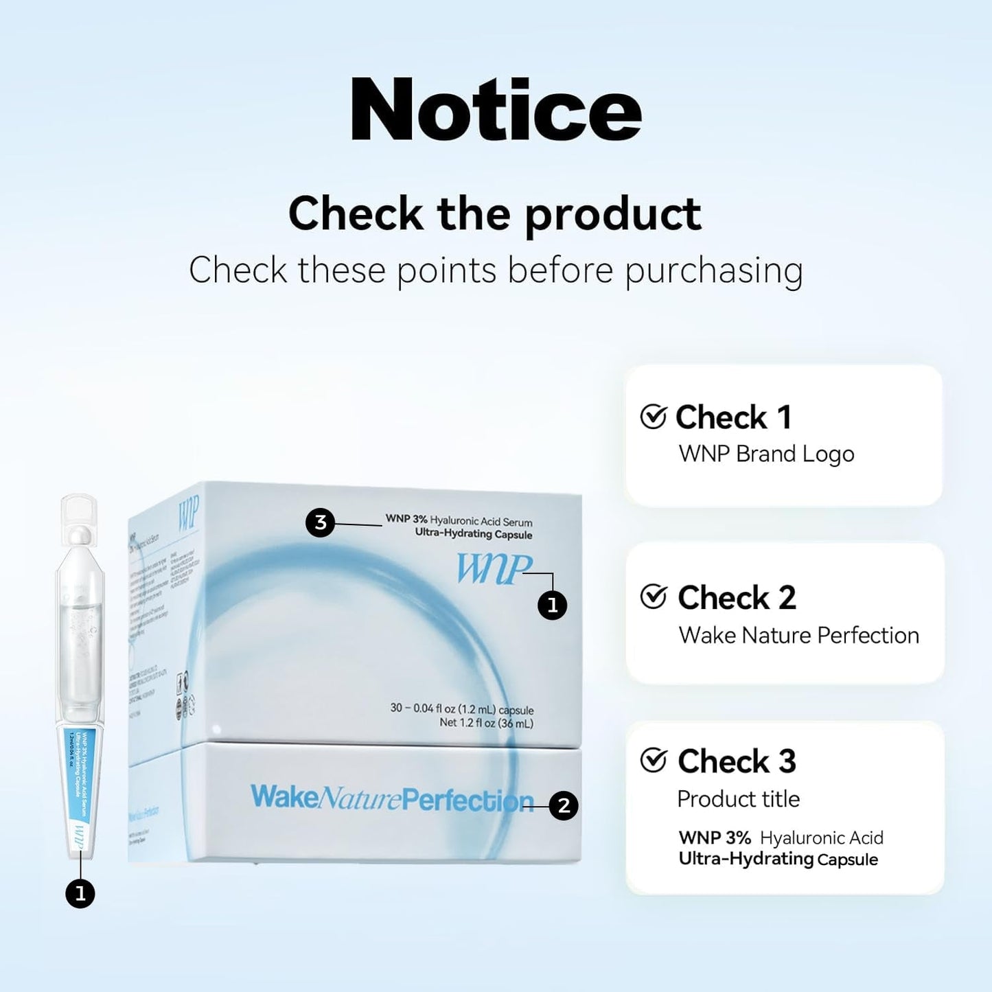 Intensive Hydrating Serum 30 x 1.2ml Hyaluronic Acid Moisturizer