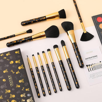 Trendy Makeup Brush Kit - 12 Piece Set