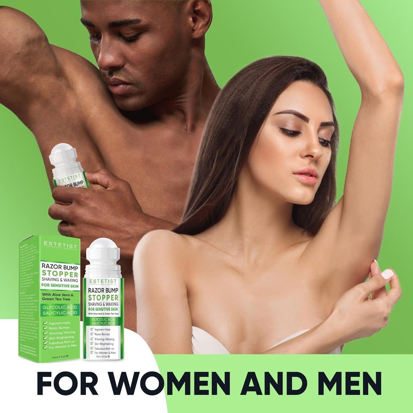 Soothing Razor Bump Cream for Sensitive Skin