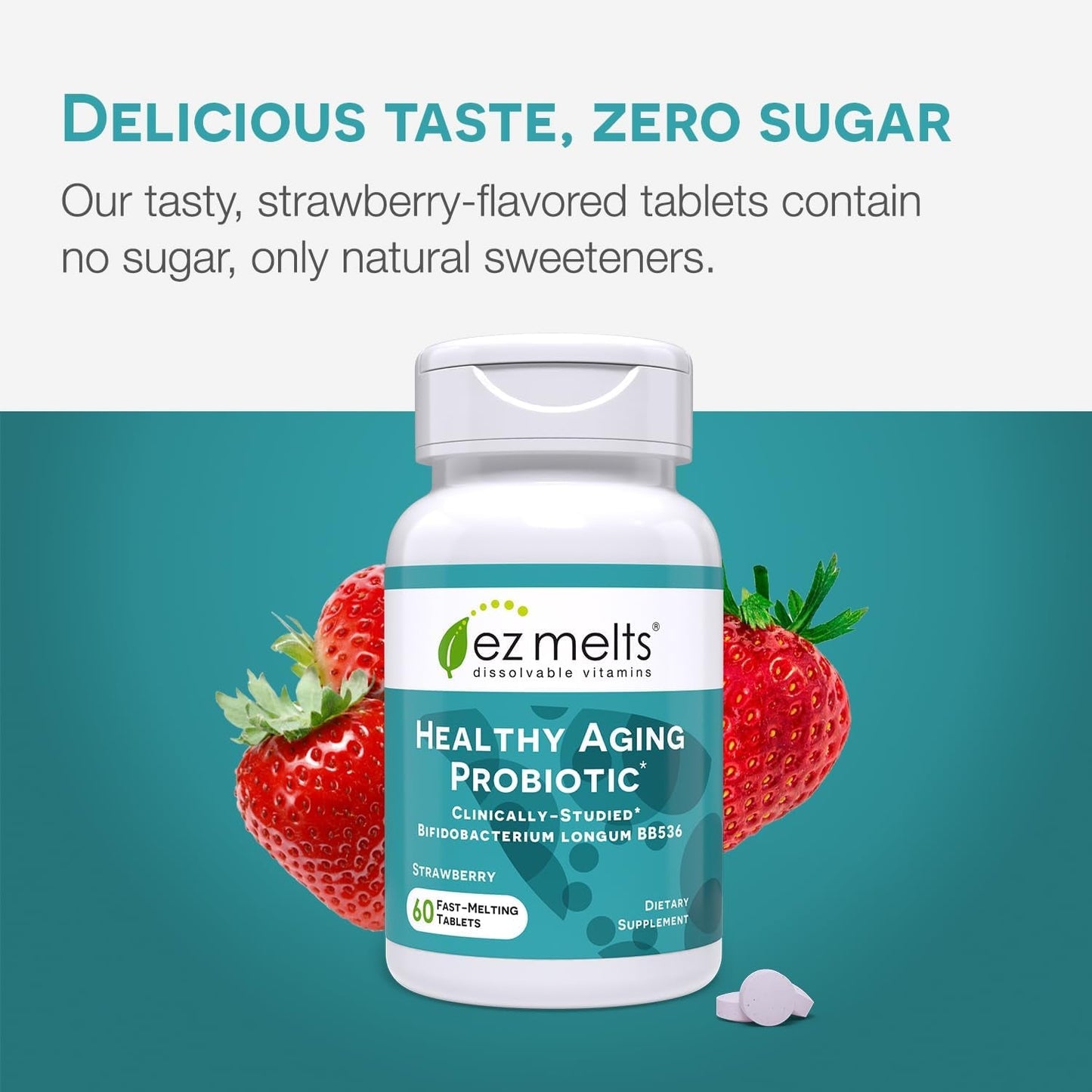 Easy Digest Probiotic Tablets for Gut Health