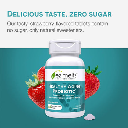 Easy Digest Probiotic Tablets for Gut Health