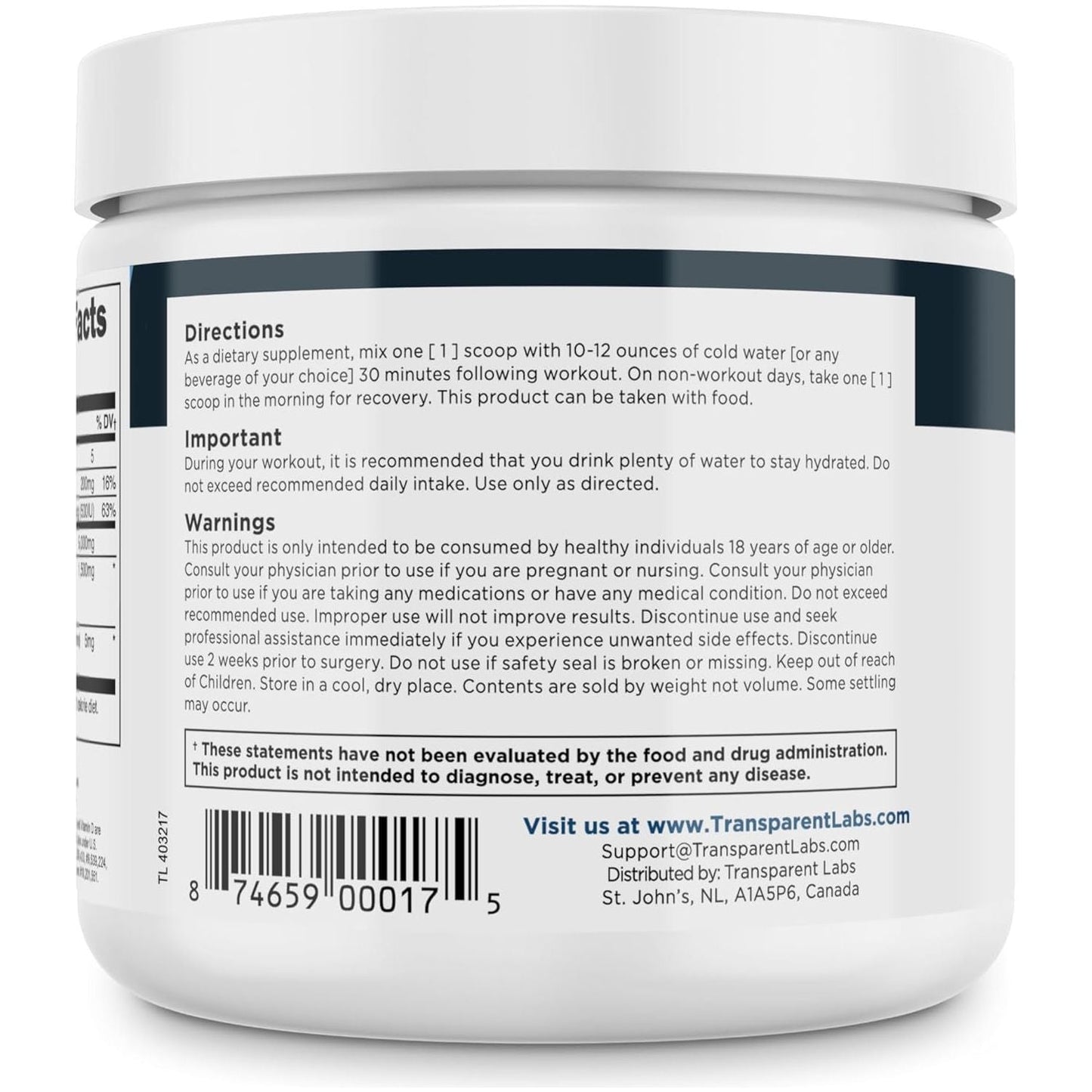 Pure Creatine HMB Muscle Supplement 210g