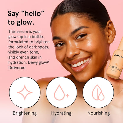 Natural Vitamin C Face Serum 50ml - Glow Even Skin Tone