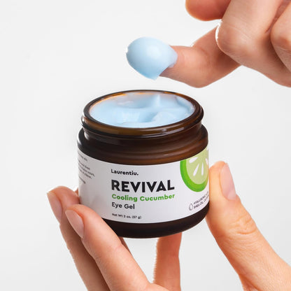 Cooling Cucumber Eye Gel for Dark Circles & Puffiness