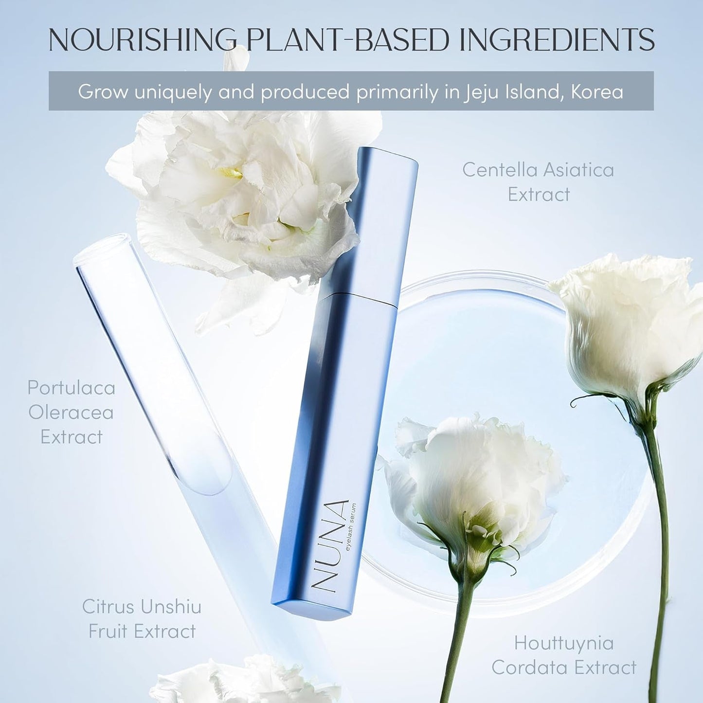 Natural Lash Growth Serum with Peptides and Biotin
