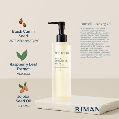Natural Makeup Remover Cleansing Oil 145ml