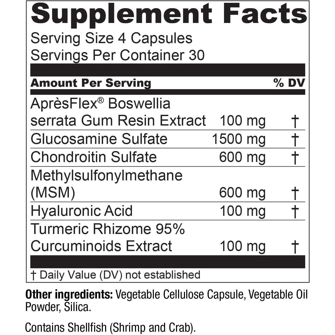 Joint Care Supplement for Mobility and Flexibility