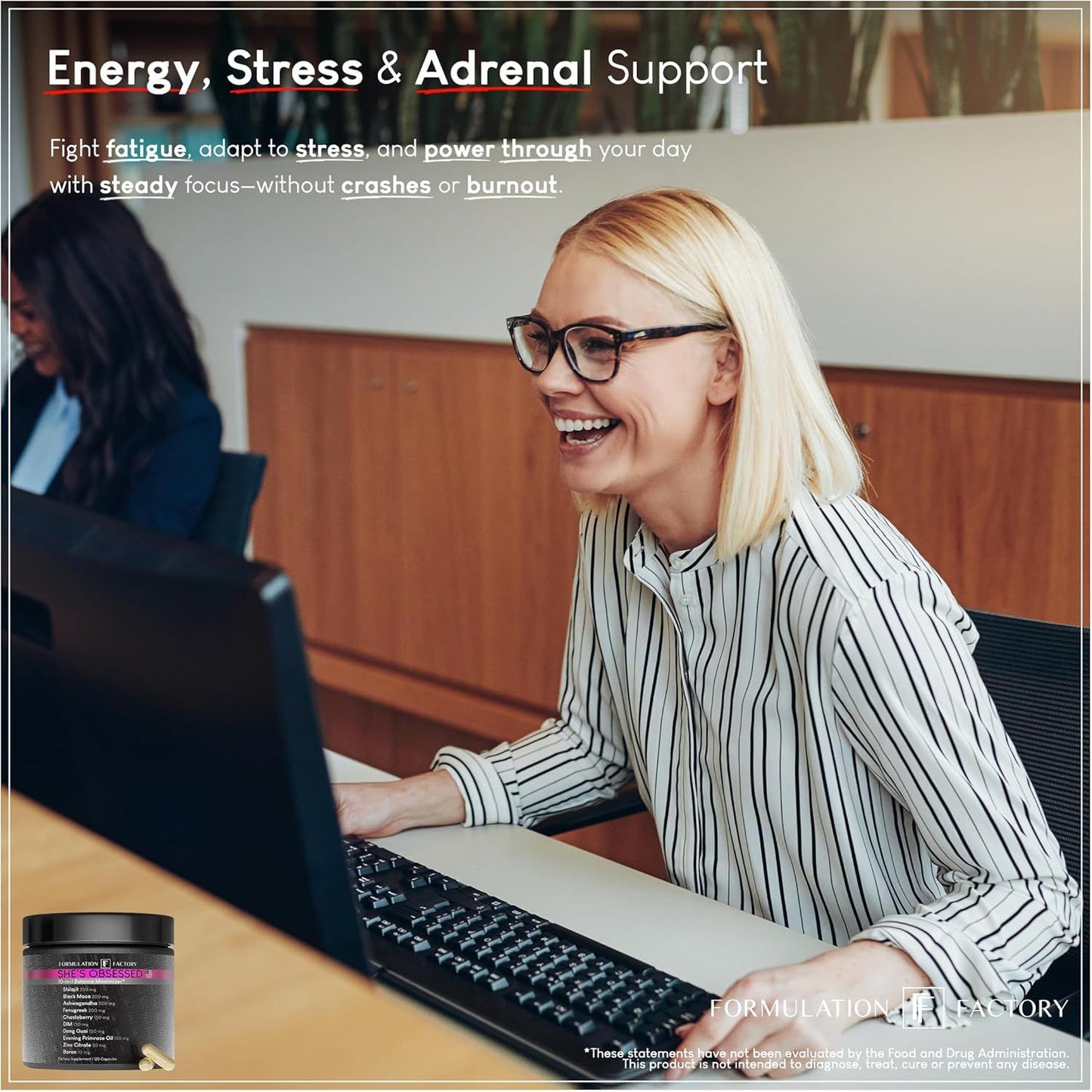 Women's Hormone Balance Supplement - Mood & Energy Booster