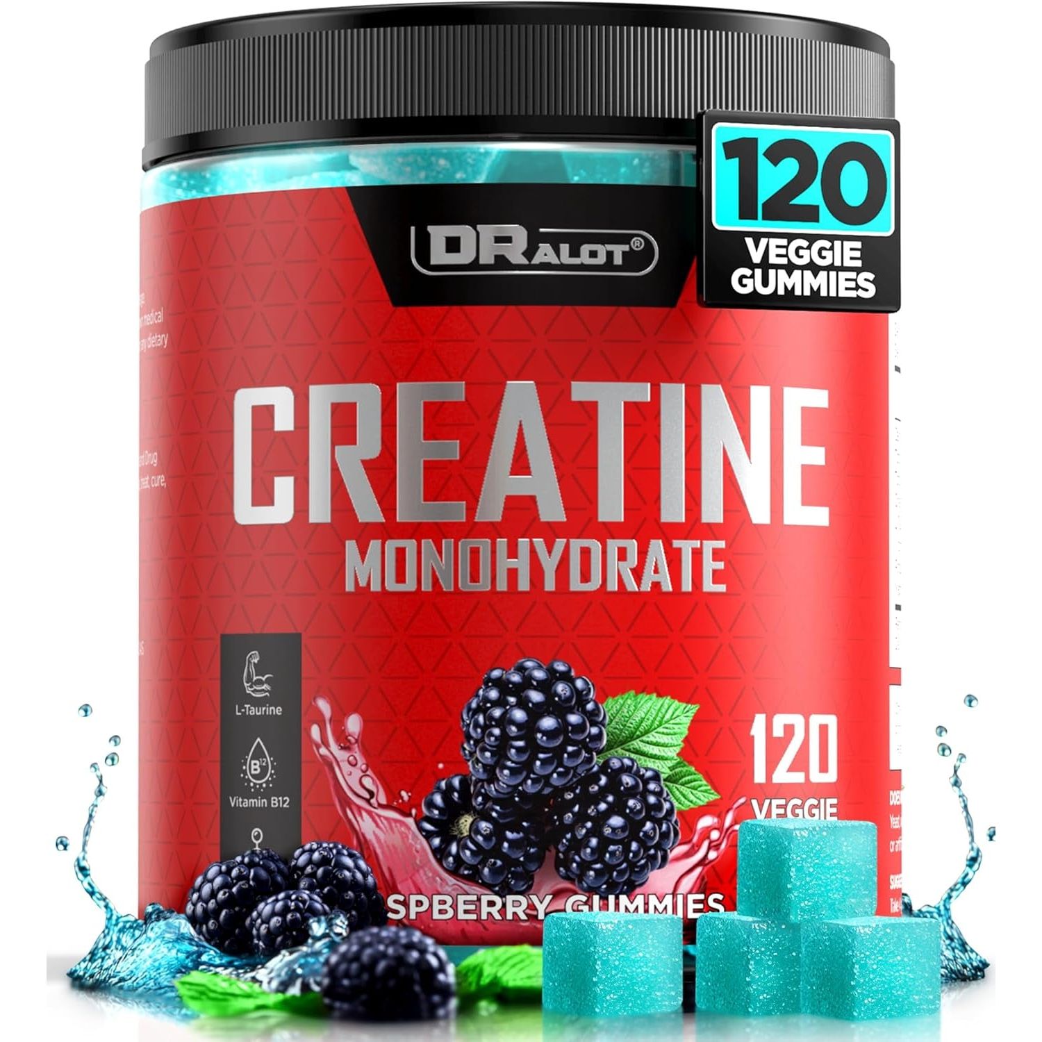 Pure Creatine Gummies for Muscle Growth & Energy - Mycosmeticslondon