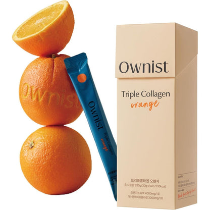 Natural Collagen Orange Sticks for Glowing Skin - Mycosmeticslondon