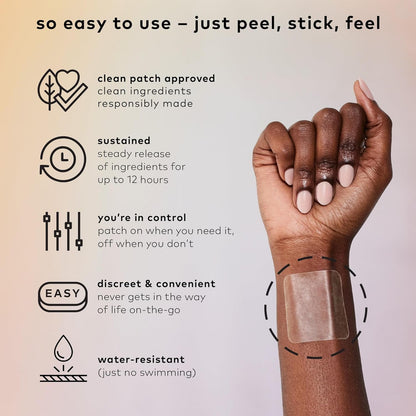 Natural Sleep Aid Patches with Melatonin
