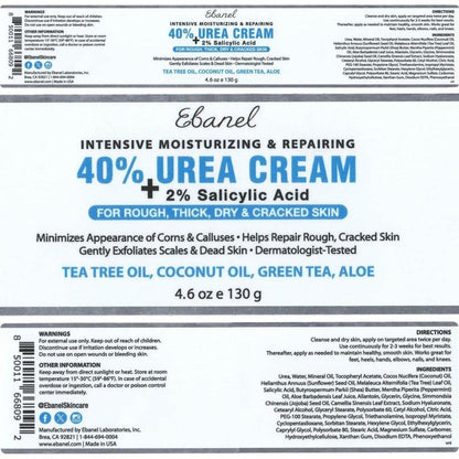 Intensive Foot Moisturizer Cream 40% Urea