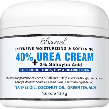 Intensive Foot Moisturizer Cream 40% Urea - Mycosmeticslondon
