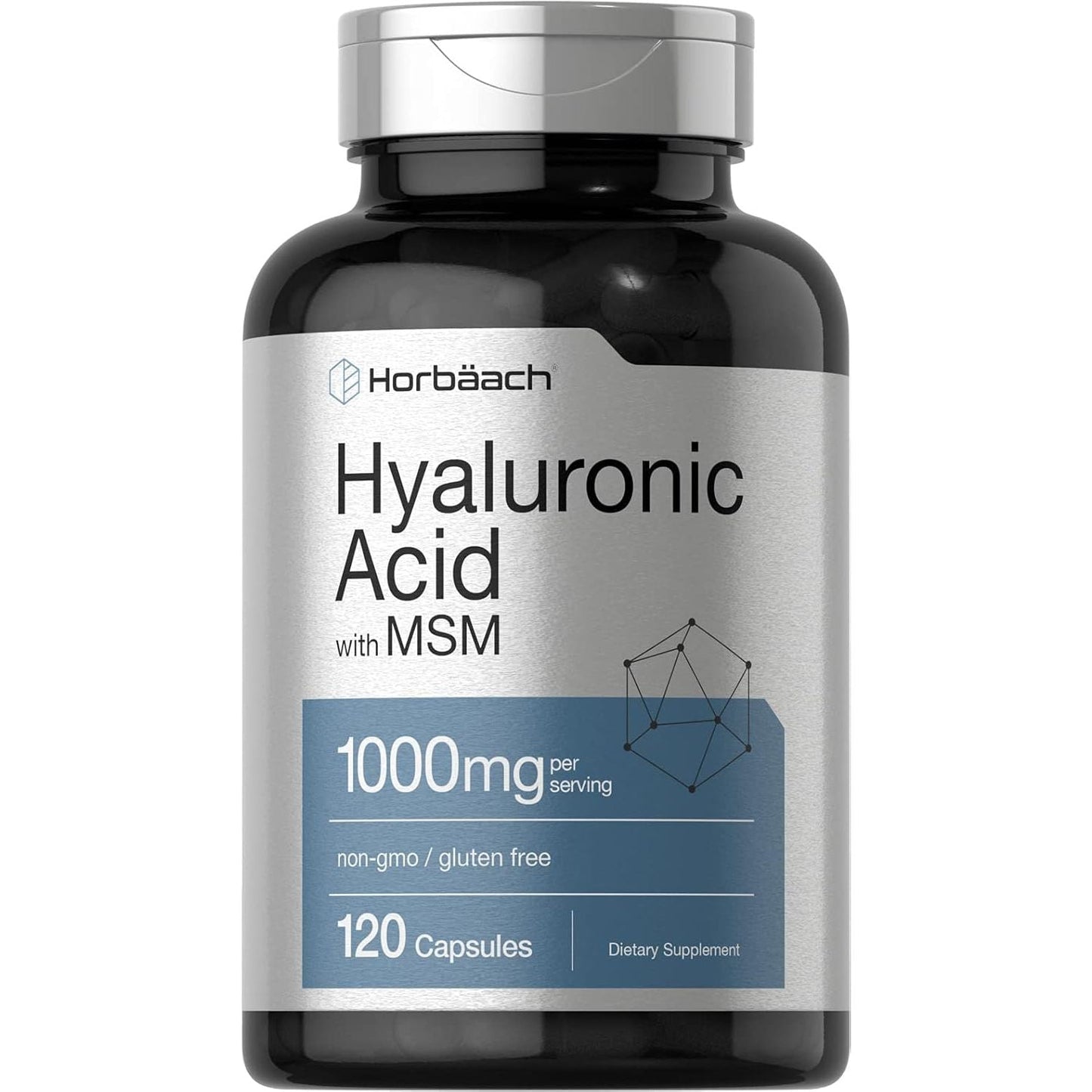 Advanced Hyaluronic Acid Joint Supplement 120 Capsules - Mycosmeticslondon