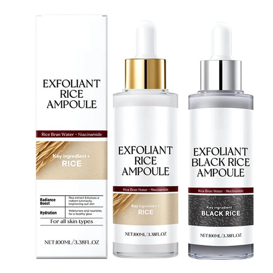 Natural Rice Exfoliating Serum Duo 2x100ml - Mycosmeticslondon