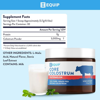 Natural Watermelon Colostrum Supplement Powder