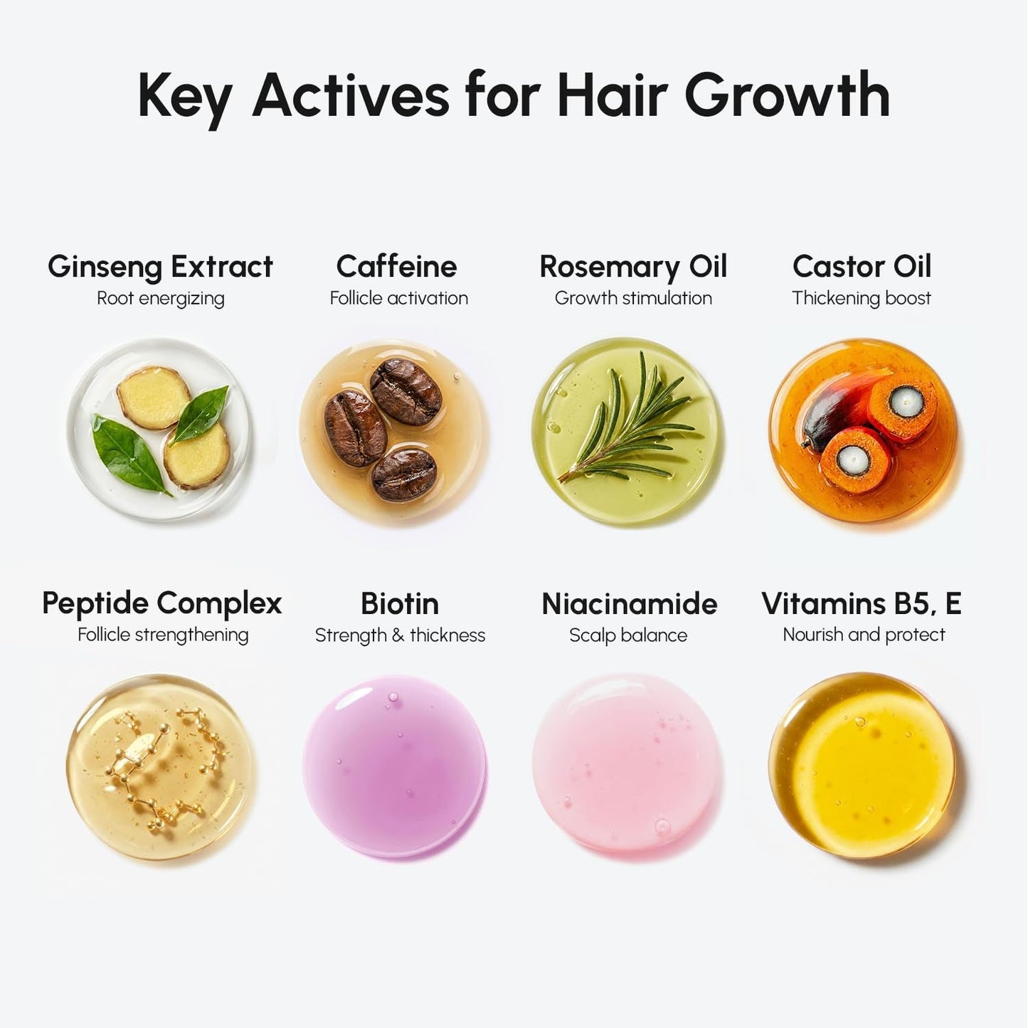Natural Hair Regrowth Spray for Thinning Hair