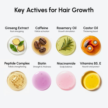 Natural Hair Regrowth Spray for Thinning Hair