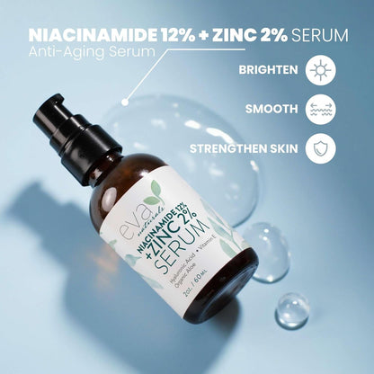 Glowing Skin Serum 12% Niacinamide + 2% Zinc