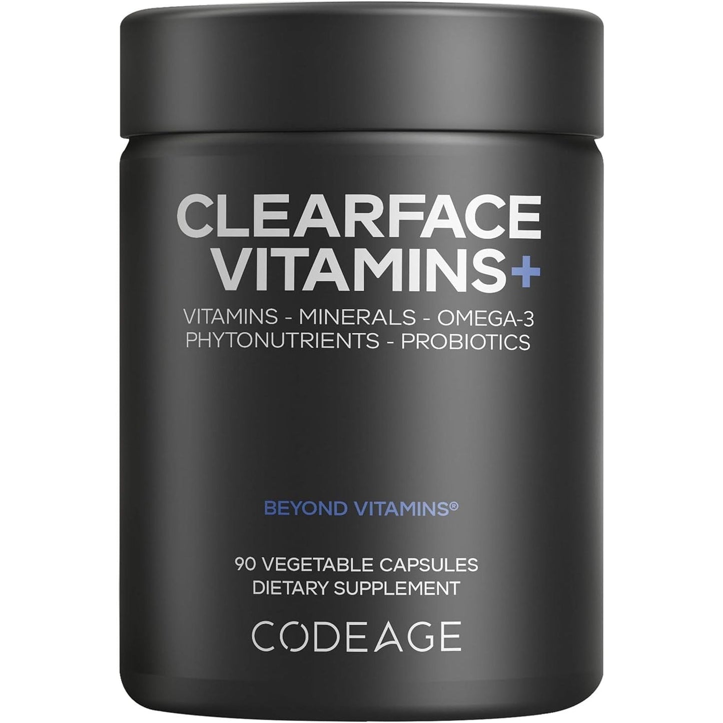 Natural Acne Skin Vitamins with Probiotics and Omega-3 - Mycosmeticslondon