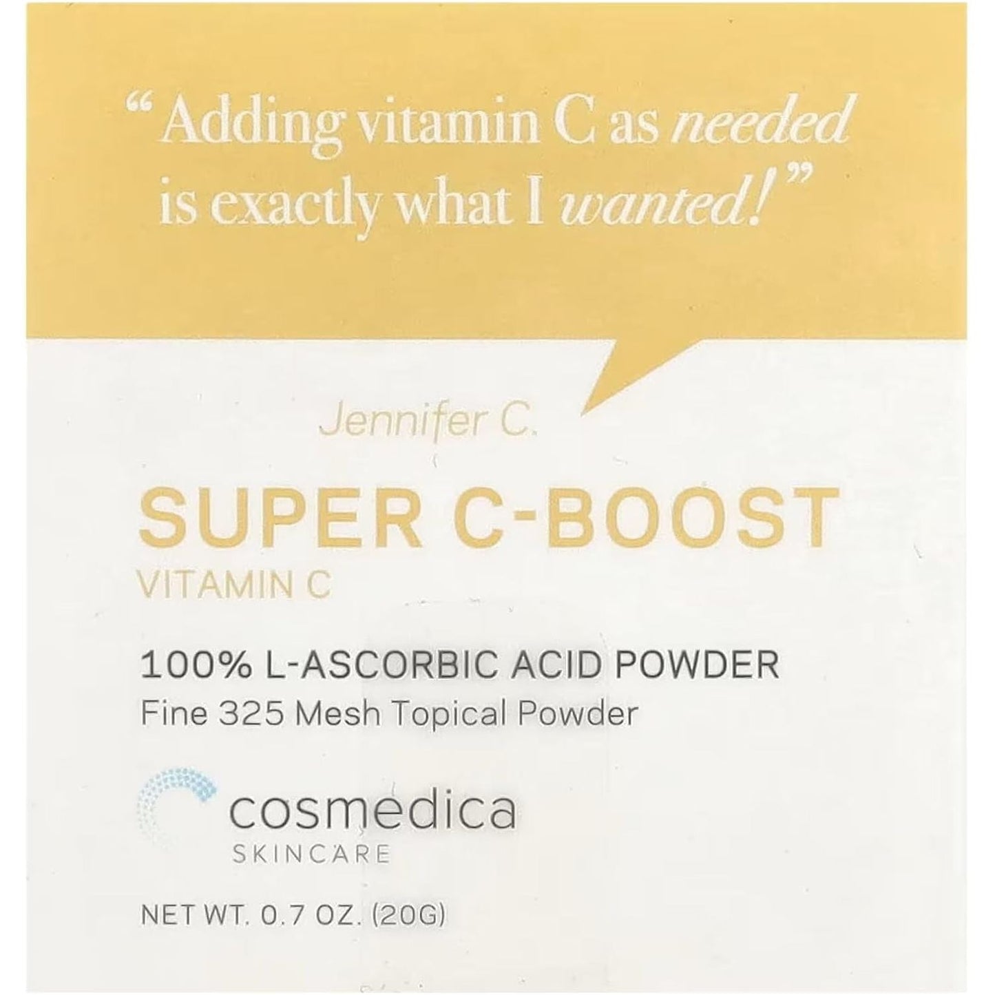 Natural Vitamin C Face Powder for Brightening & Anti Aging