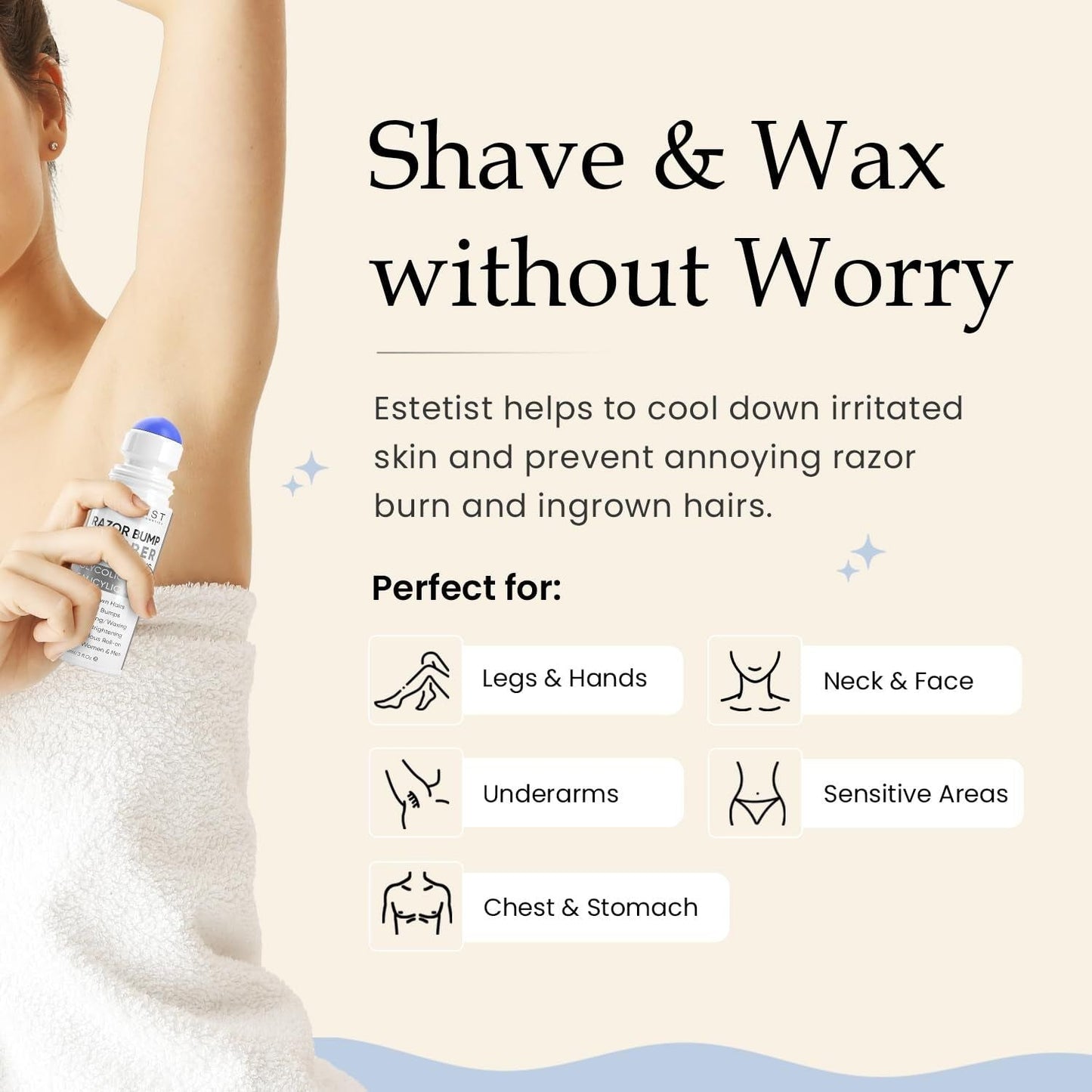 Soothing Ingrown Hair Relief Cream 90ml