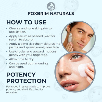 Natural Ocean Moisturizer Cream - Anti Aging Face Lotion