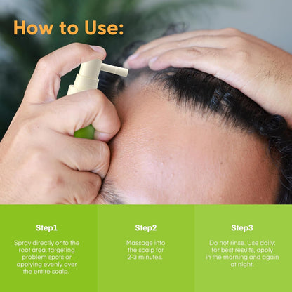 Natural Hair Thickening Spray 80ml with Biotin & Rosemary