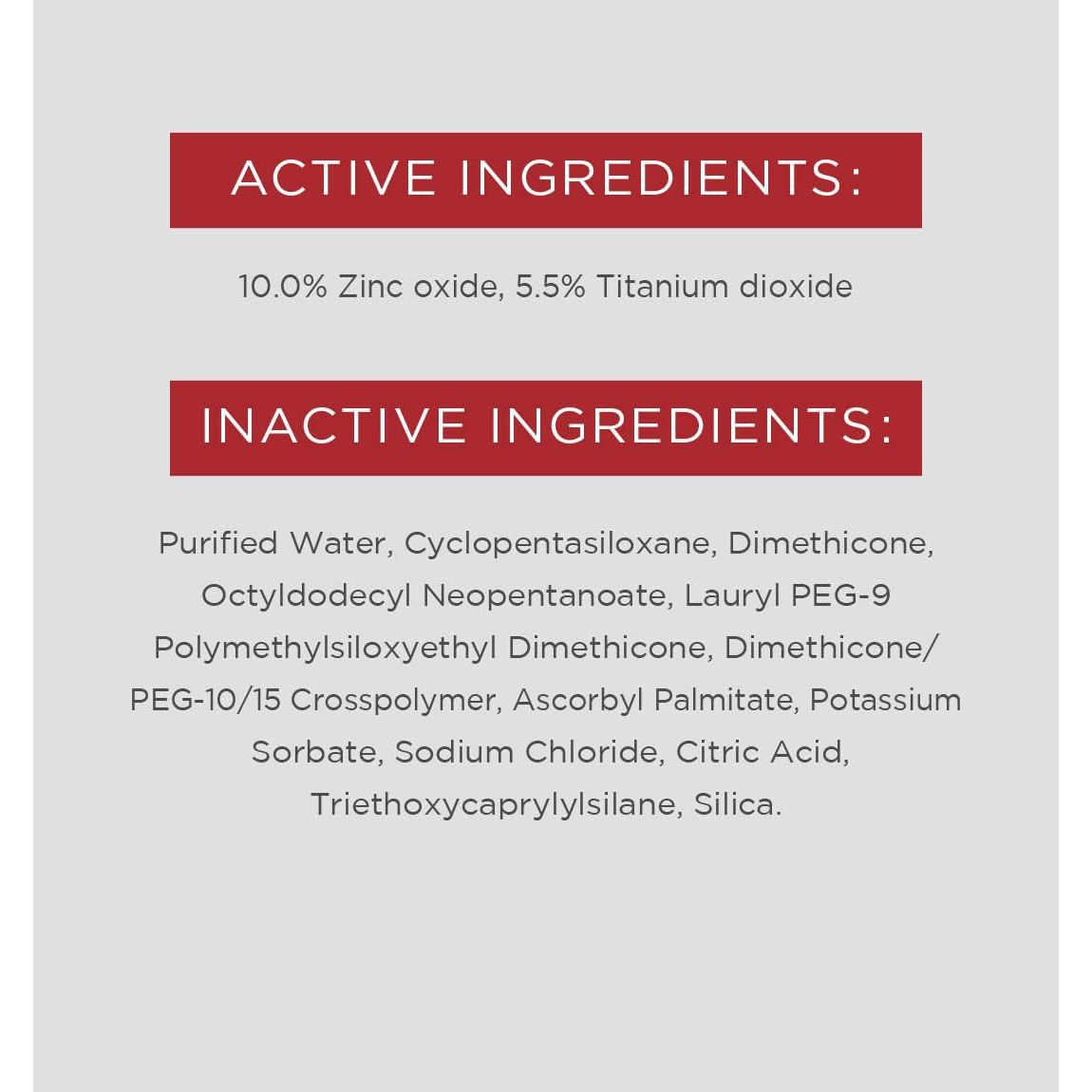 Natural SPF 47 Mineral Sunscreen Lotion for Face & Body