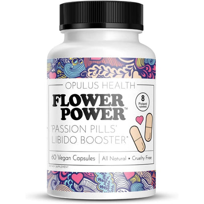 Natural Libido Booster Supplement 60 Capsules - Mycosmeticslondon