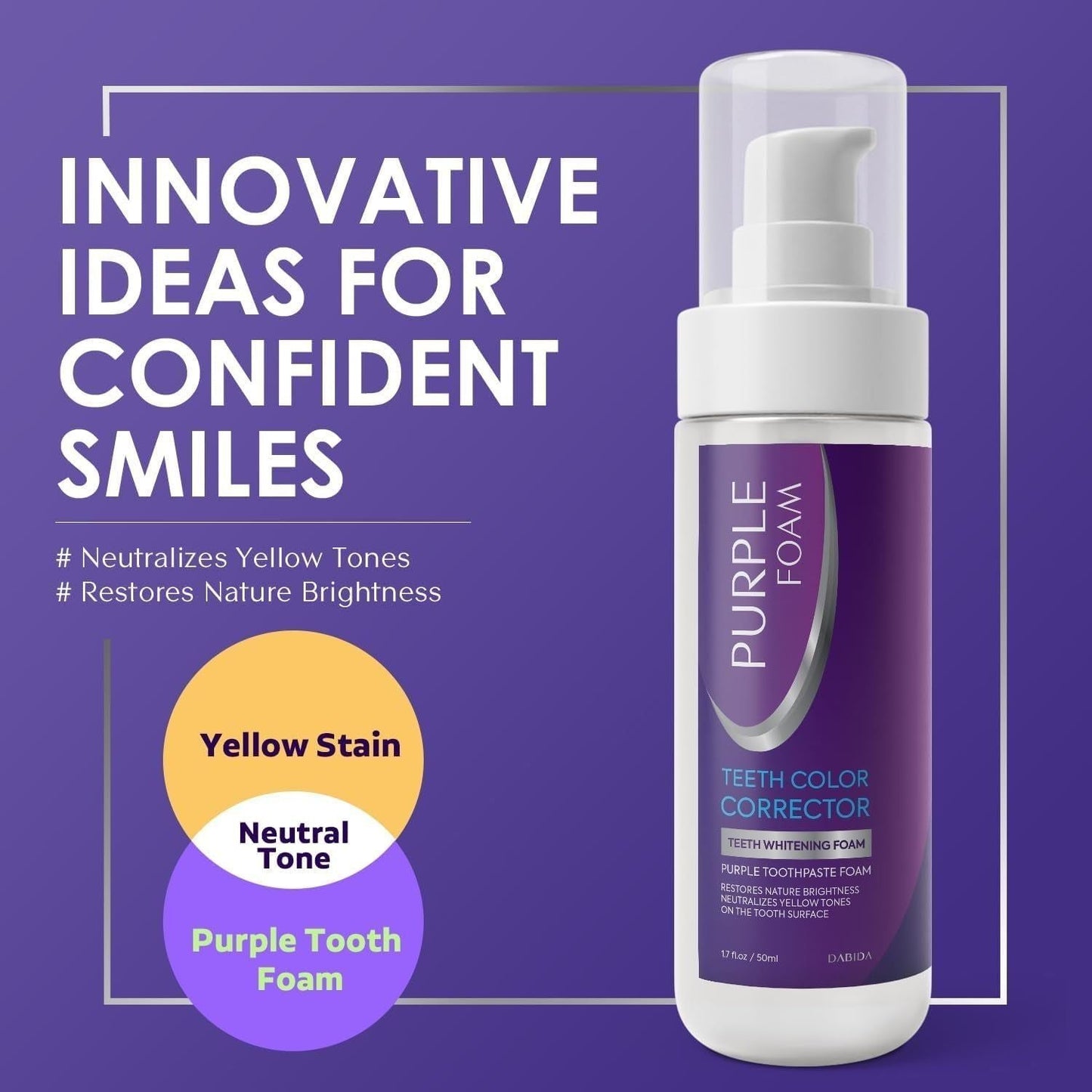 Fresh Purple Whitening Toothpaste 50ml