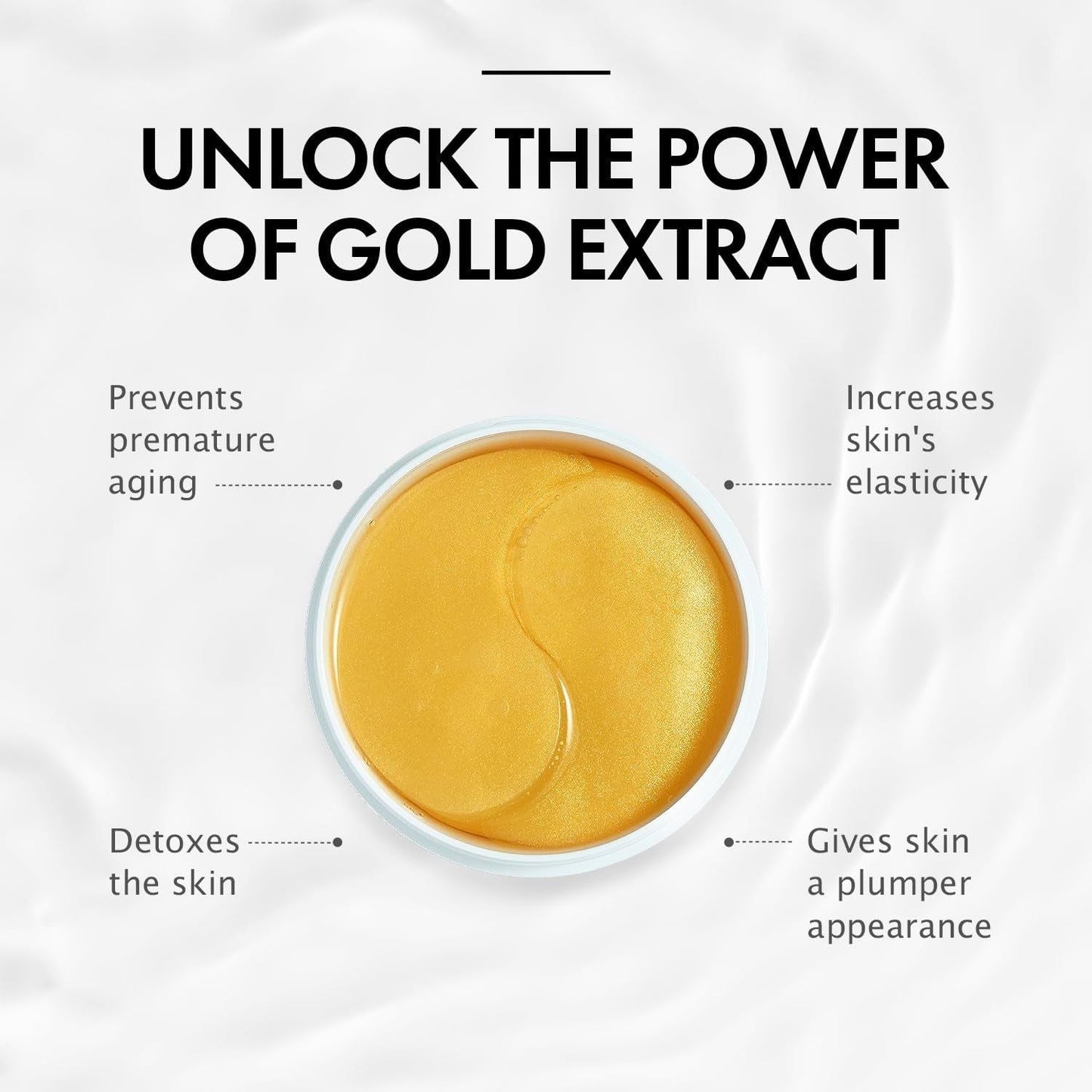 Brightening Anti-Puff Eye Masks with Caffeine & Niacinamide