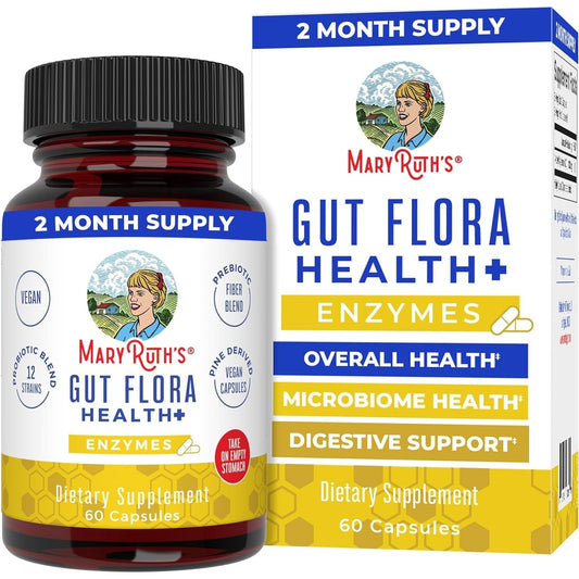 Natural Probiotic Digestive Supplement - 60 Capsules - Mycosmeticslondon