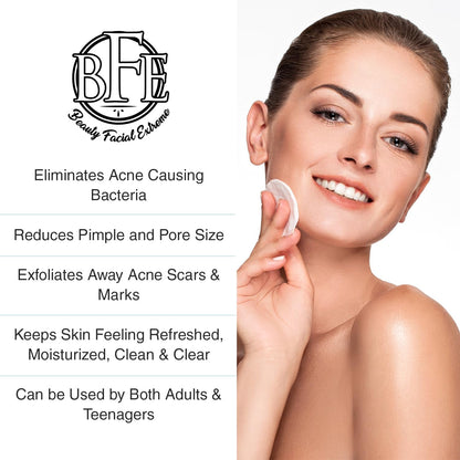 Effective Acne Treatment Pads with Salicylic Acid