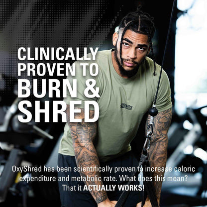 Powerful Pre Workout Fat Burner Energy Booster Supplement