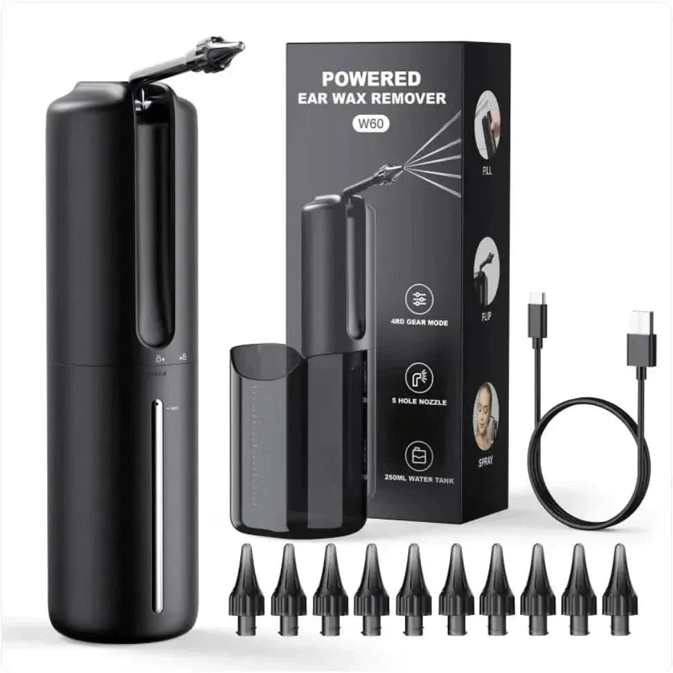 Rechargeable Ear Wax Cleaner with Interchangeable Tips