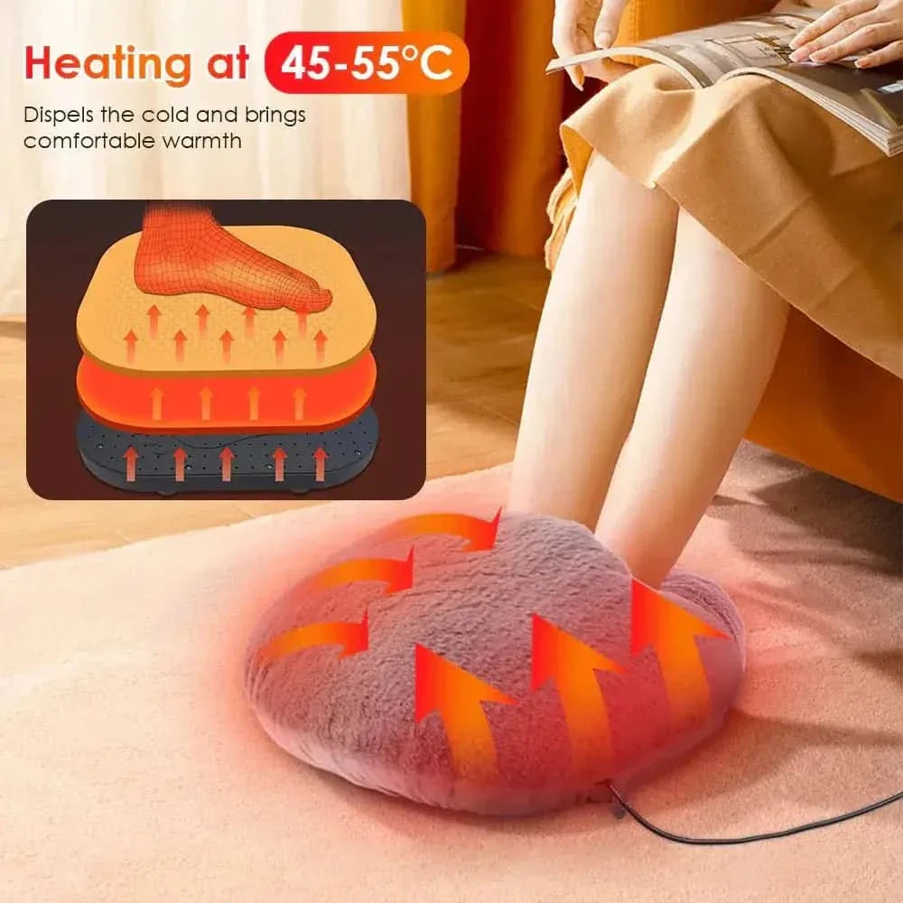Cozy Heated Foot Warmers for Home Relaxation