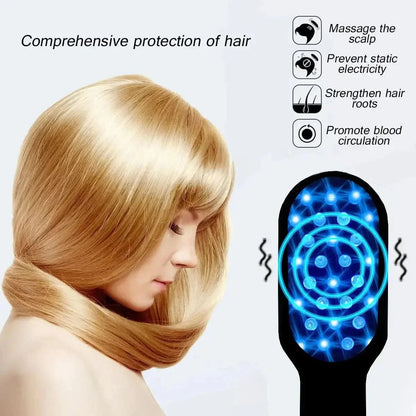 Advanced Hair Regrowth Comb: Heat & Vibration Therapy